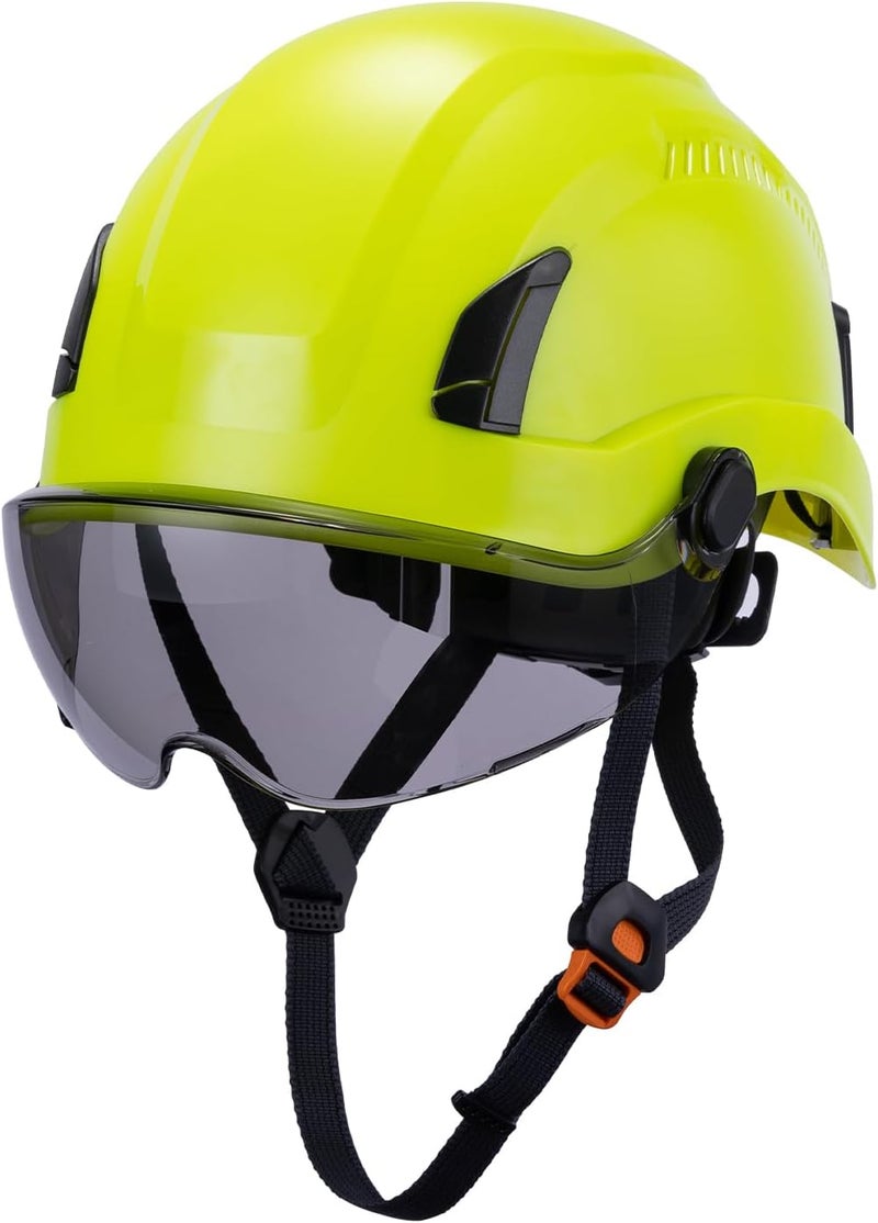 Land Helmets EcoPro Safety Helmet - ANSI/ISEA Z89.1-201 Type 1 Class C Vented - OSHA Approved - Lightweight Helmet with 6 Pt Suspension for Arborist, Industrial & Fall Protection - Image 1